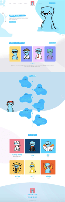 Outreaching Otters NFT - Landing